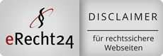 eRecht24 - Siegel Disclaimer